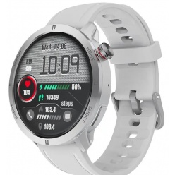zegarek smartwatch rubicon rncf14 srebrny