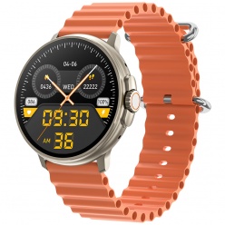 zegarek smartwatch rubicon rncf15 pomarańczowy