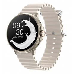 zegarek smartwatch rubicon rncf15 beżowy