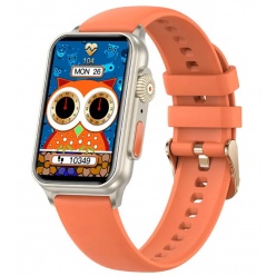 zegarek smartwatch rubicon rncf06 pomarańczowy