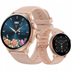 zegarek smartwatch rubicon rncf12 pink