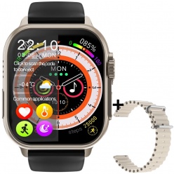 zegarek smartwatch rubicon rncf17 2 paski 