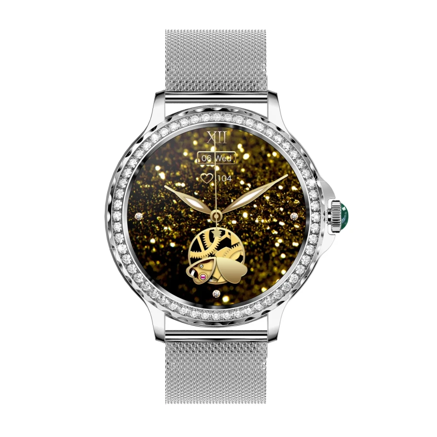 Zegarek SMARTWATCH na Komunię Rubicon RNCF19 silver