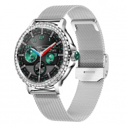 zegarek smartwatch rubicon rncf19 silver