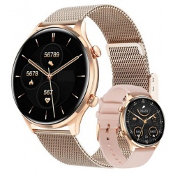 zegarek smartwatch rubicon rncf20 rosegold