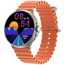 zegarek smartwatch rubicon rncf15 pomarańczowy