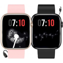zestaw dla par smartwatch gravity gt3-1 pink/black