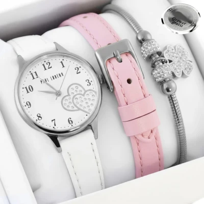 Zestaw dziecięcy zegarek Paul Lorens MILA 3E1 - komunia + bransoletka