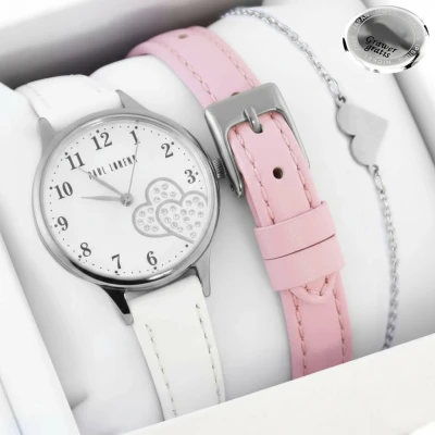 Zestaw dziecięcy zegarek Paul Lorens MILA 3E1 - komunia + bransoletka